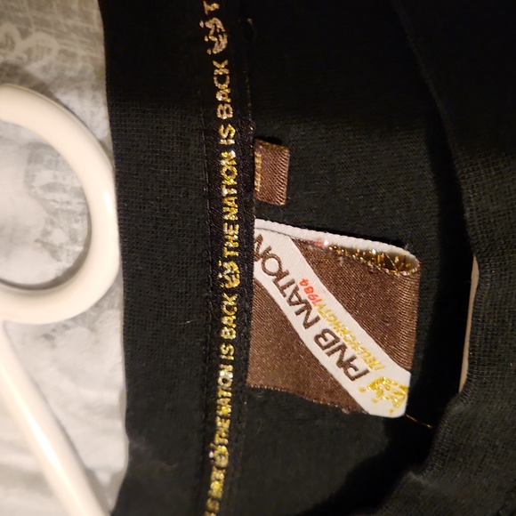 PNB Nation Jeweled Crown T Shirt Vintage Y2K - Picture 3 of 4